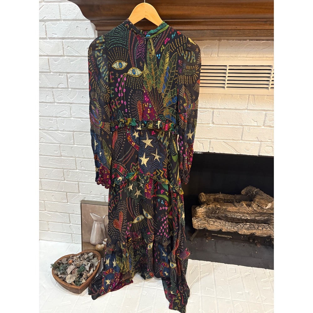 Farm Rio Amazonia Maxi Dress Small - Picture 7 of 9